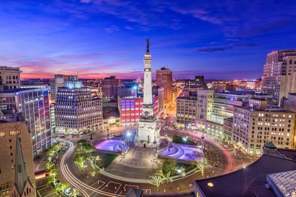 Smartphone-Guided Walking Tour of Downtown Indianapolis