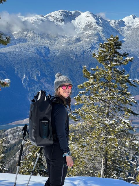 Snowshoeing At The Top Of The Sea To Sky Gondola