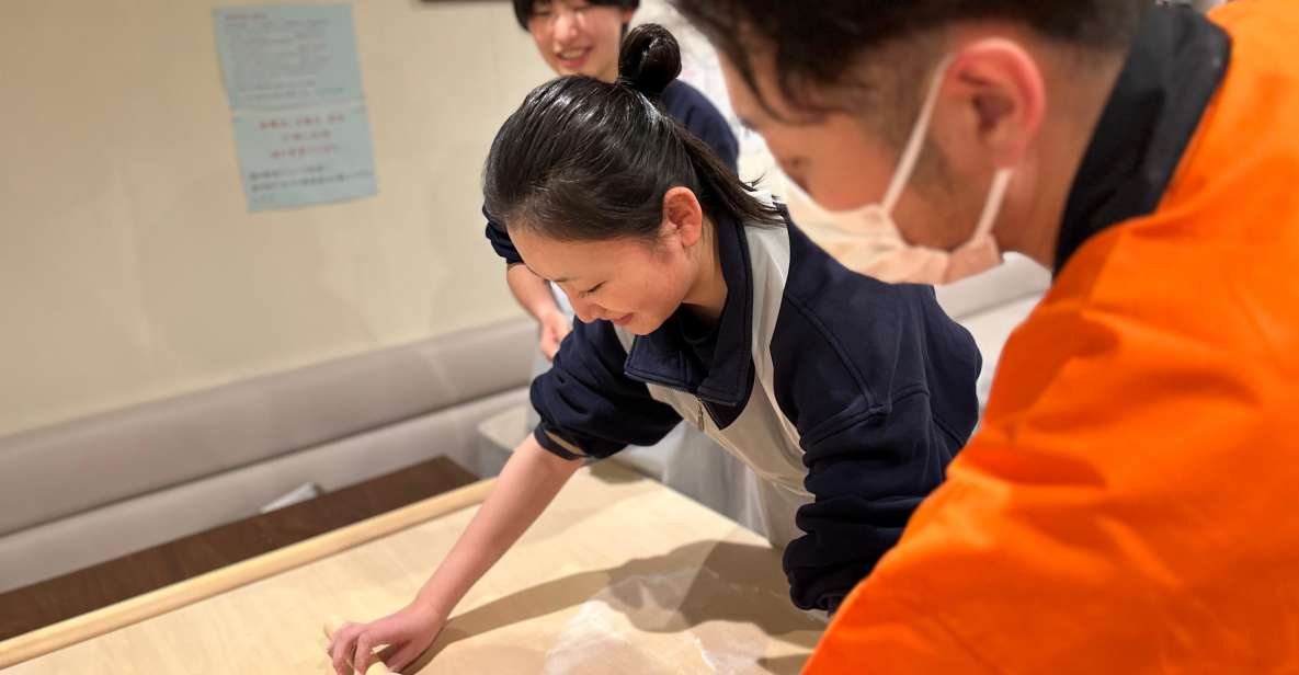 Soba Noodle Making Experience and Tempura, Hokkaido Sake Plan
