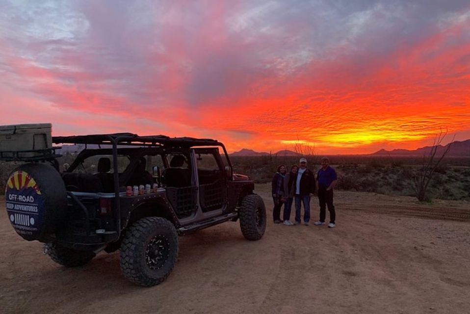 Sonoran Desert: Sunset Jeep Tour With Tonto National Forest - Tour Overview
