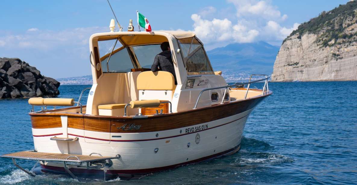 Sorrento: Capri White Grotto & Blue Grotto Private Boat Trip - Trip Details