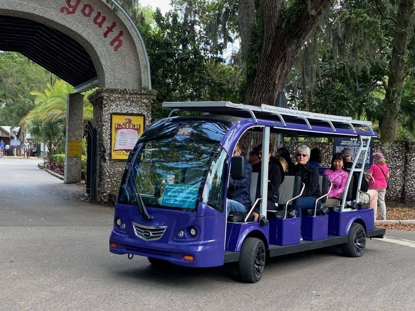 St. Augustine: Hauntings and Ghosts Guided Tour by Golf Cart