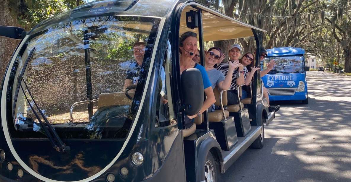 St. Augustine: Waterfront and Downtown Golf Cart Tour