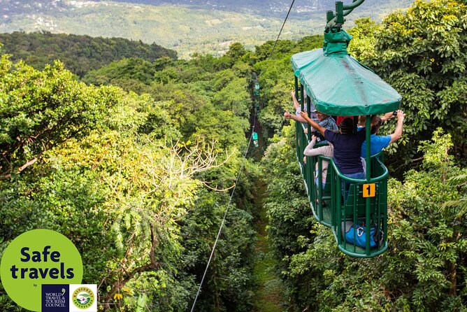 St. Lucia Aerial Tram Tour at Rainforest Adventures