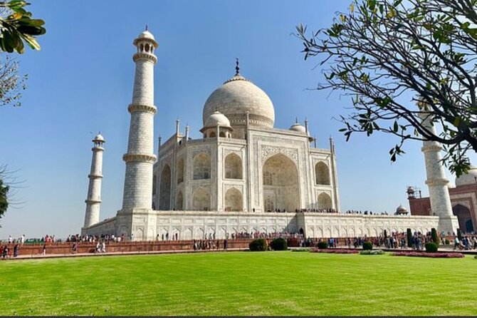 Taj Mahal Private Day Trip by Express Train With Lunch