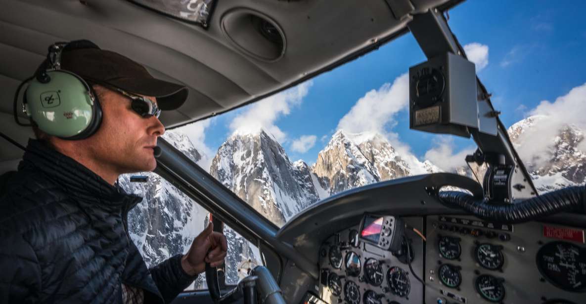 Talkeetna: Denali Flight Tour With Glacier Landing