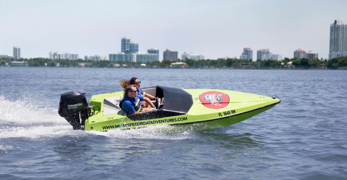 Tampa Bay 2-Hour Speedboat Adventure