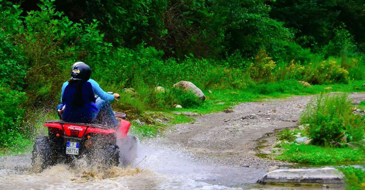 Taormina or Giardini Naxos: Off-Road ATV Tour of Mount Etna