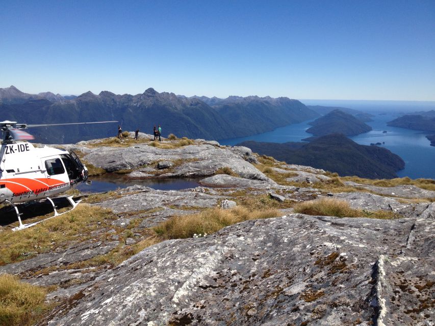 Te Anau: Milford, Dusky, and Doubtful Helicopter Flight