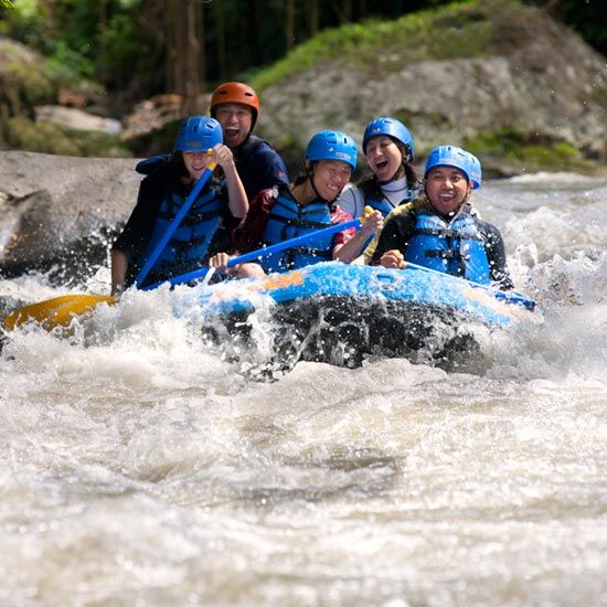 Telaga Waja: White Water Rafting With Lunch