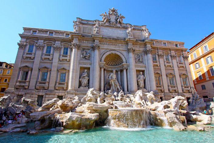 Through Eternity Rome: The Fountains, Squares Private Tour