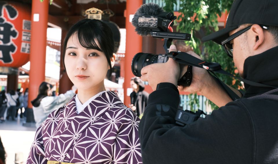 Tokyo: Video and Photo Shoot in Asakusa With Kimono Rental - Experience Details