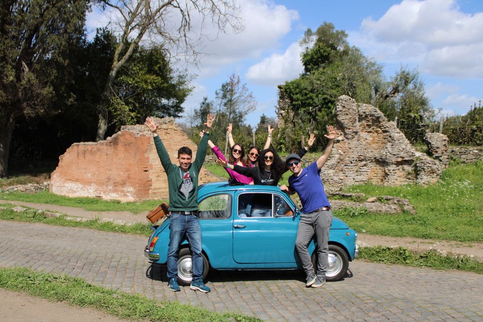 Tour of Rome on Board a Vintage Fiat 500