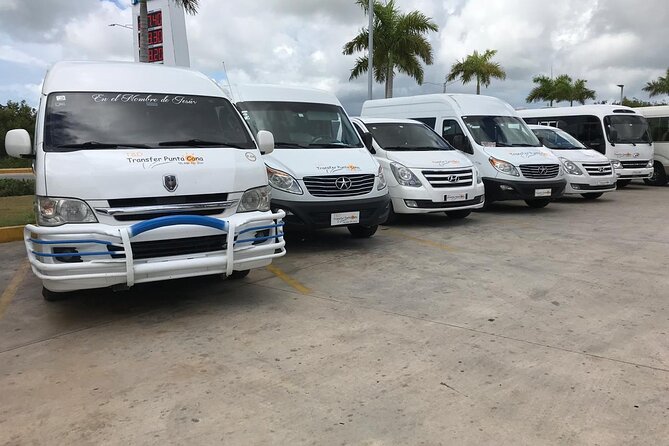 Transfers of 1-6 People Punta Cana Area