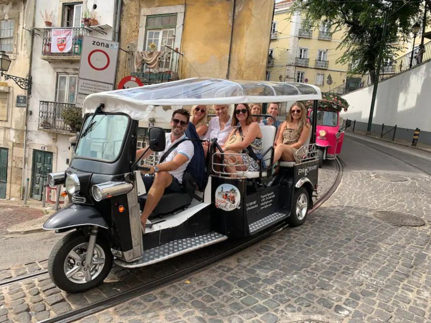 True 4hour/Half Day Tuktuk Tour of Lisbon – Local Overview!