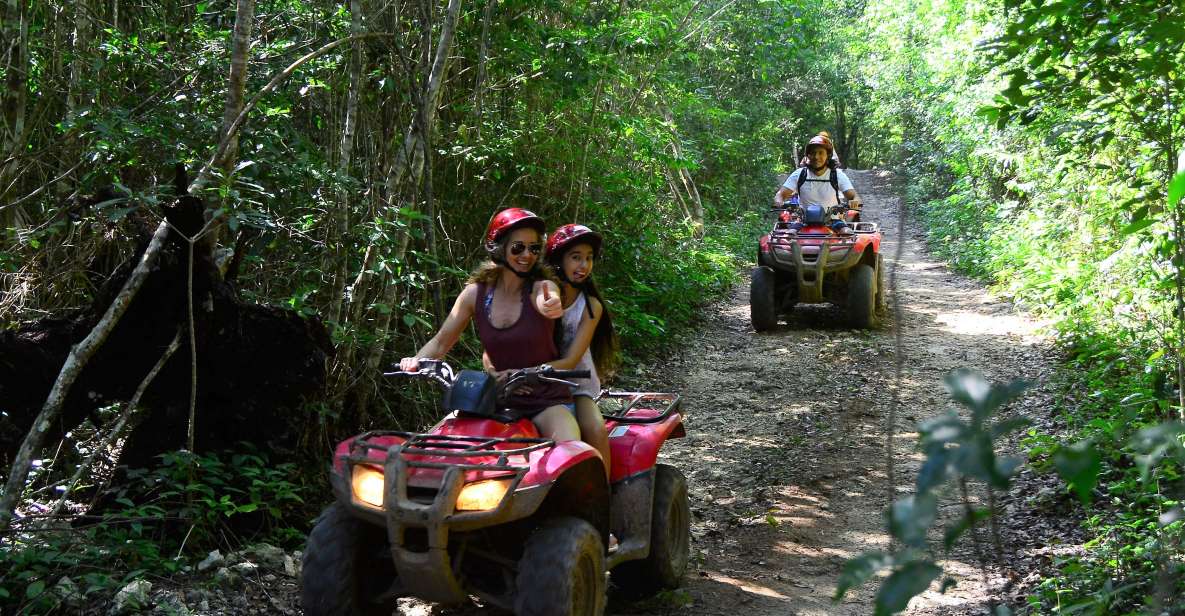 Tulum: Atv, Cenote, Zip Lining and Rappelling Experience