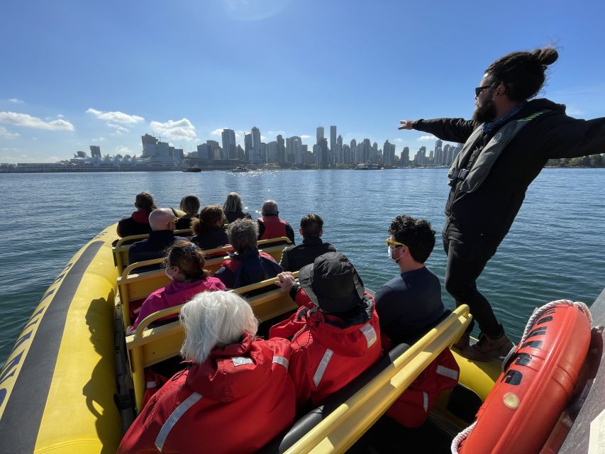 Vancouver: City and Nature Sightseeing RIB Tour