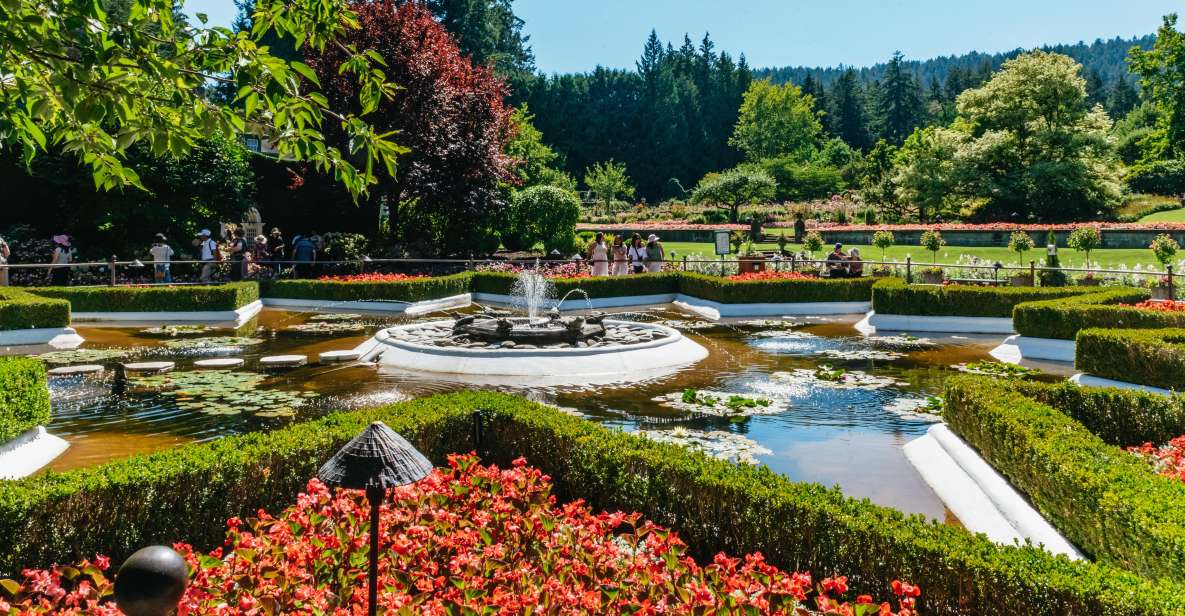 Vancouver: Victoria, Gulf Islands Cruise, & Butchart Gardens