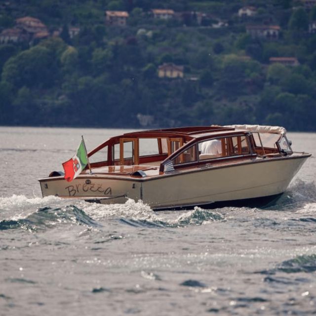 Varenna: Shared Sunset Boat Tour With a Prosecco Aperitif