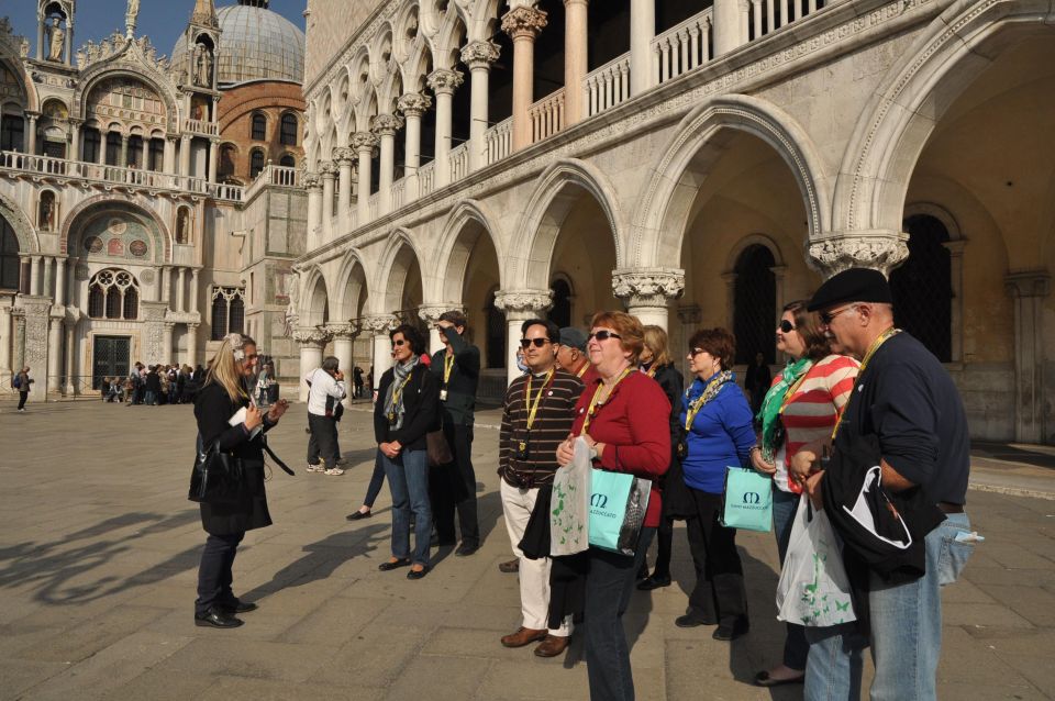 Venice: Guided Tour, St Marks Basilica Ticket & Boat Tour