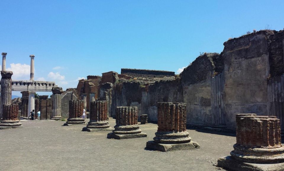 Visit to the Excavations of Pompeii With Lunch on Vesuvius