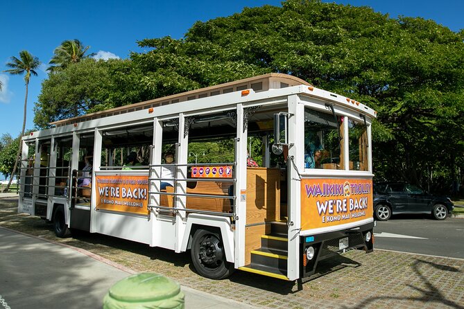 Waikiki Trolley Blue Line Coastline & Local Grindz Hop-on Hop-off - Customer Reviews