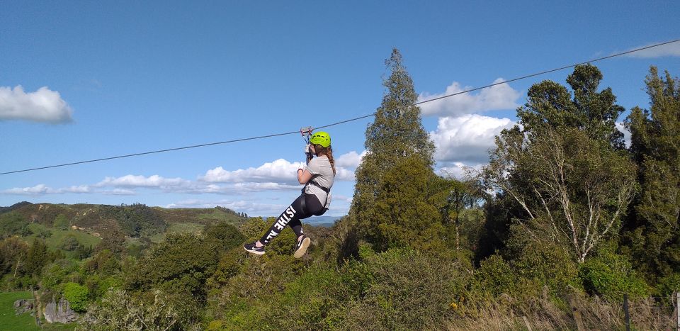 Waitomo Caves 1-Kilometer-Long Zipline Tour