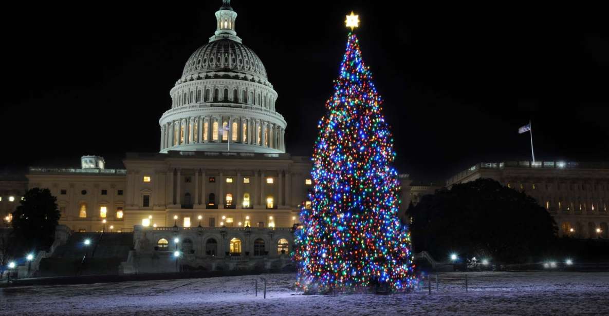 Washington, DC: Holiday Lights Nighttime Bus Tour