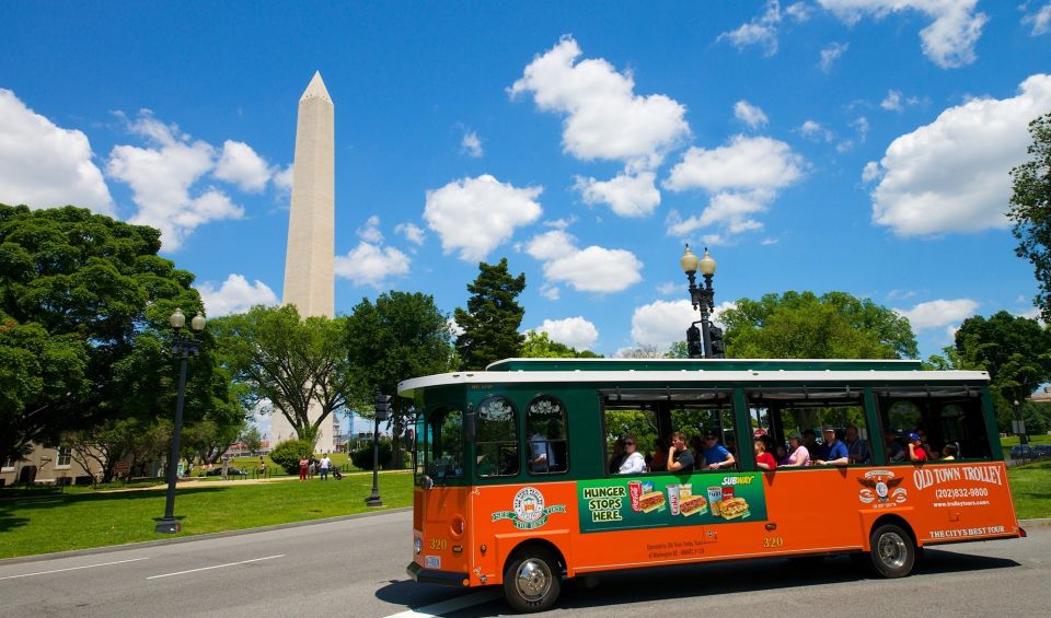 Washington, DC: Old Town Hop-On Hop-Off Trolley City Tour - Overview of the Tour