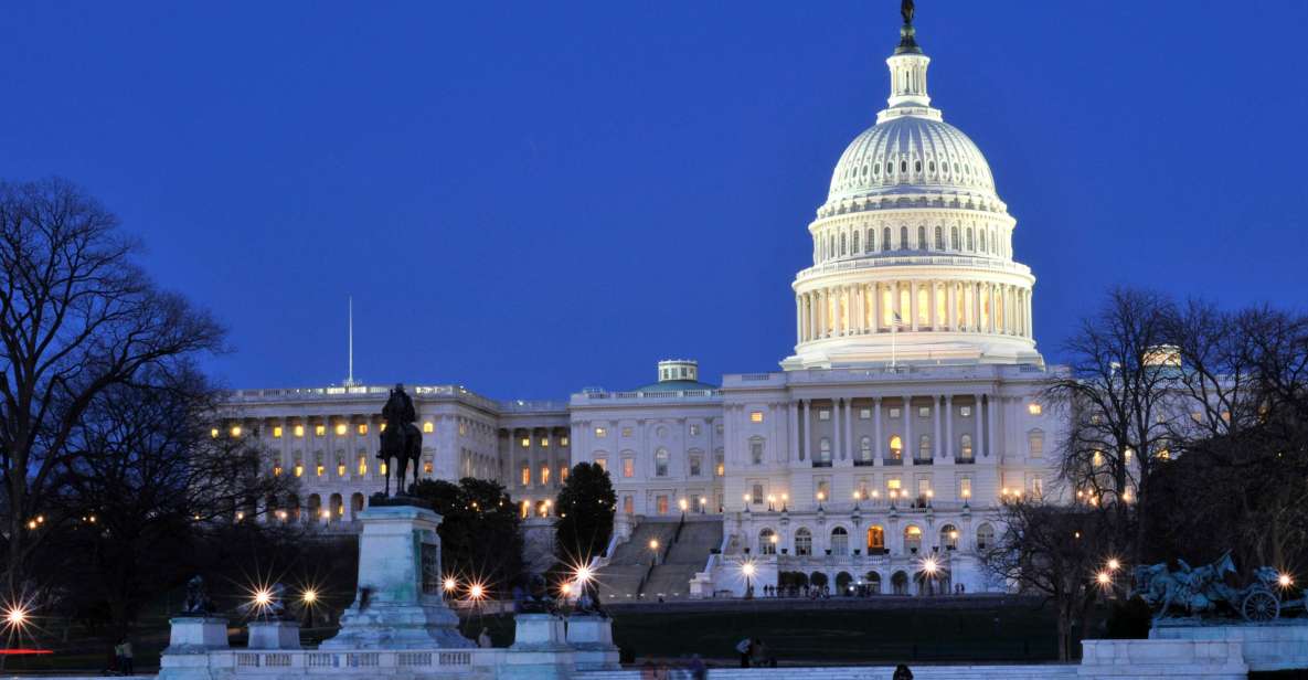 Washington DC: Small-Group 3-Hour Night Tour