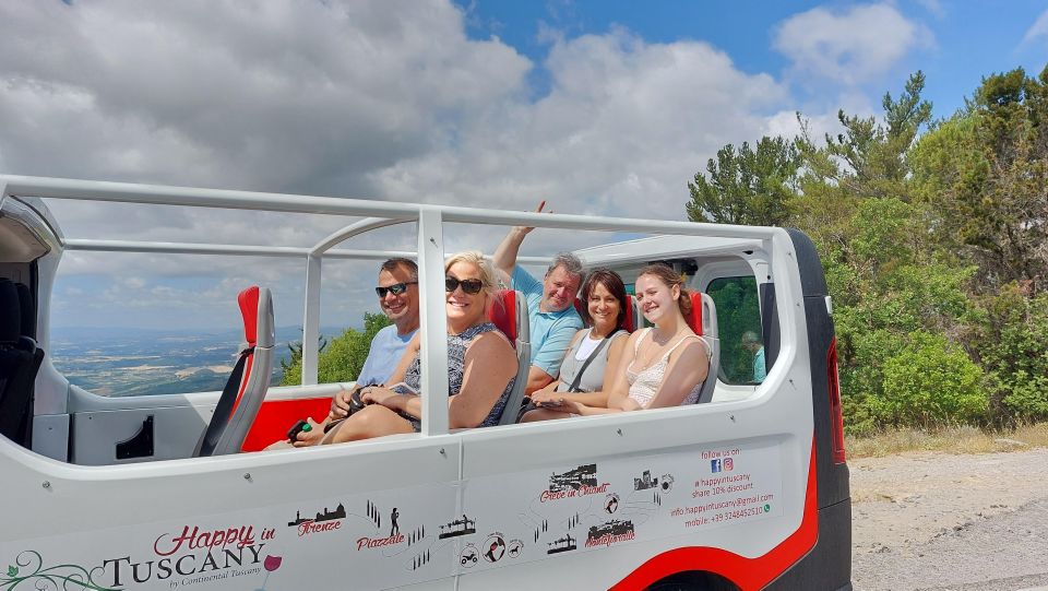 Wine Tour in Open Top Van