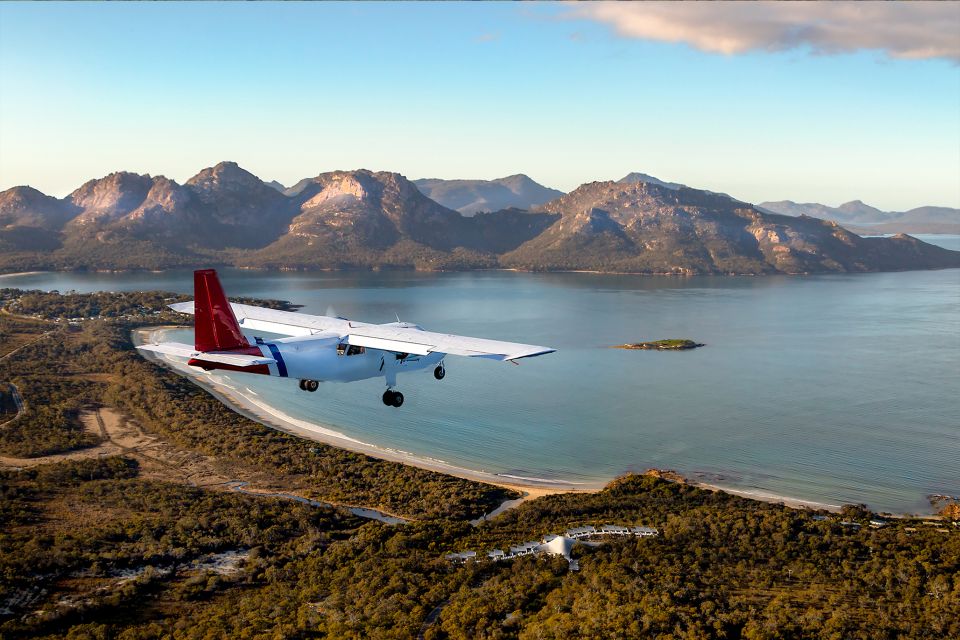 Wineglass Bay and Maria Island Scenic Flight Experience