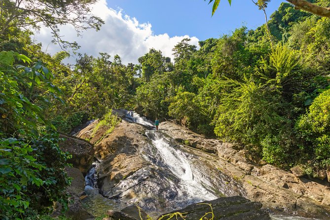 Yunque Rainforest River Rope Swing With Waterslide and Beach Tour