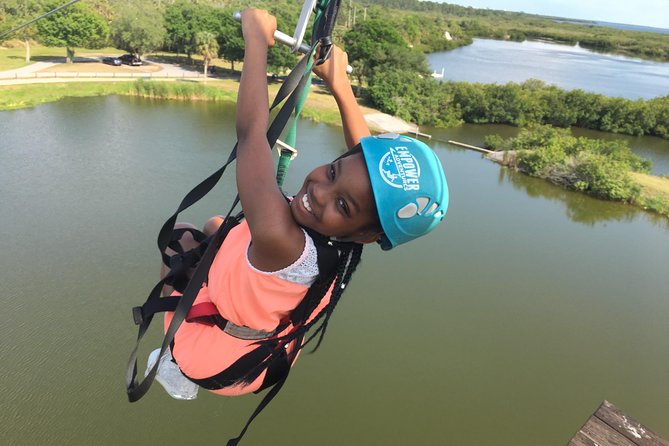 Zip Line Adventure Over Tampa Bay