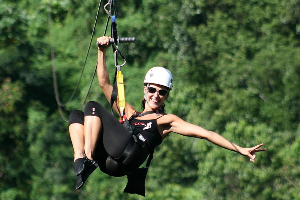 Zipline Over the Dunns River Falls Adventure