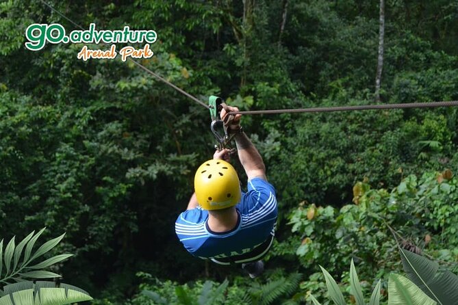 Zipline Tour Arenal + Indigenous Culture + Thermomineral Pools