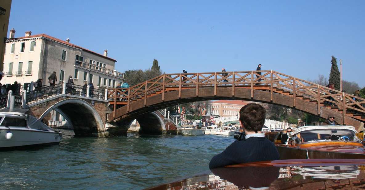 1-Hour Motor Boat Ride on Grand Canal - Route Details and Highlights