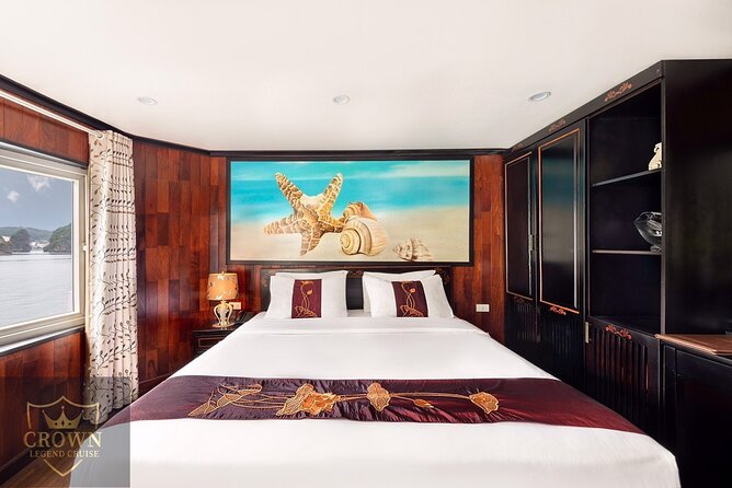 2 Days Tour in Halong Bay by Crown Legend Cruise - Roundtrip Hanoi Transfers