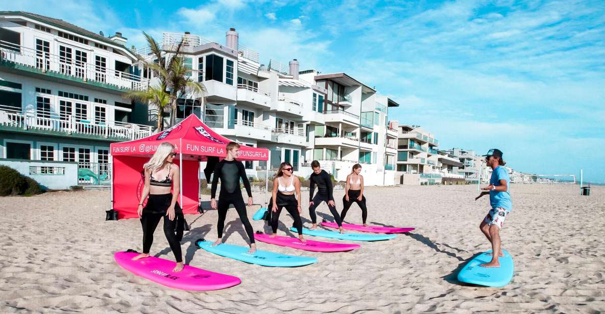 2 Hours Group Surf Lesson in Miami Beach - Instructor-Led Instruction