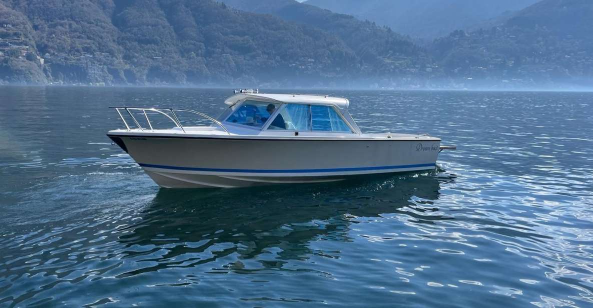 3 Hours Private Boat Tour on Lake Como - Activity Description