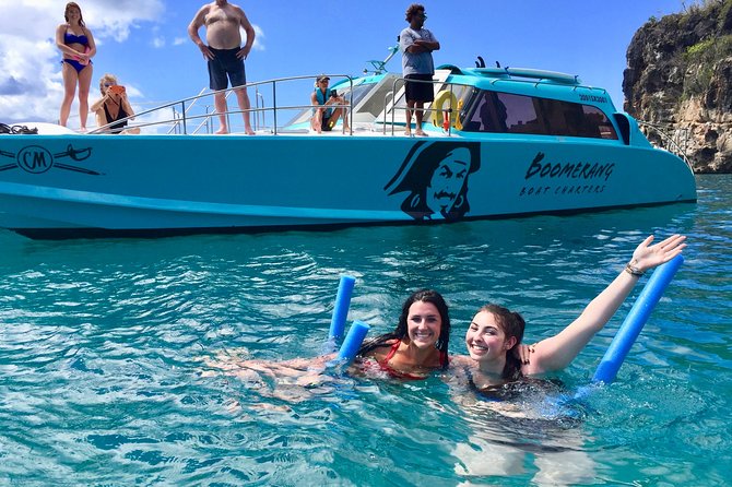 3 Island Adventure With Stop at Tintamarre to Swim With Turtles - Amenities and Activities on Board