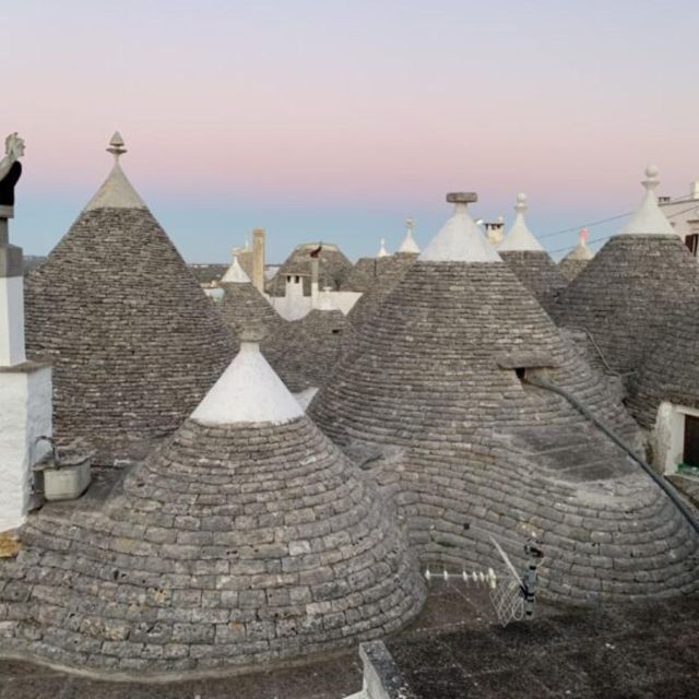 Alberobello the Town of Trulli Private Day Tour From Rome - Booking Details