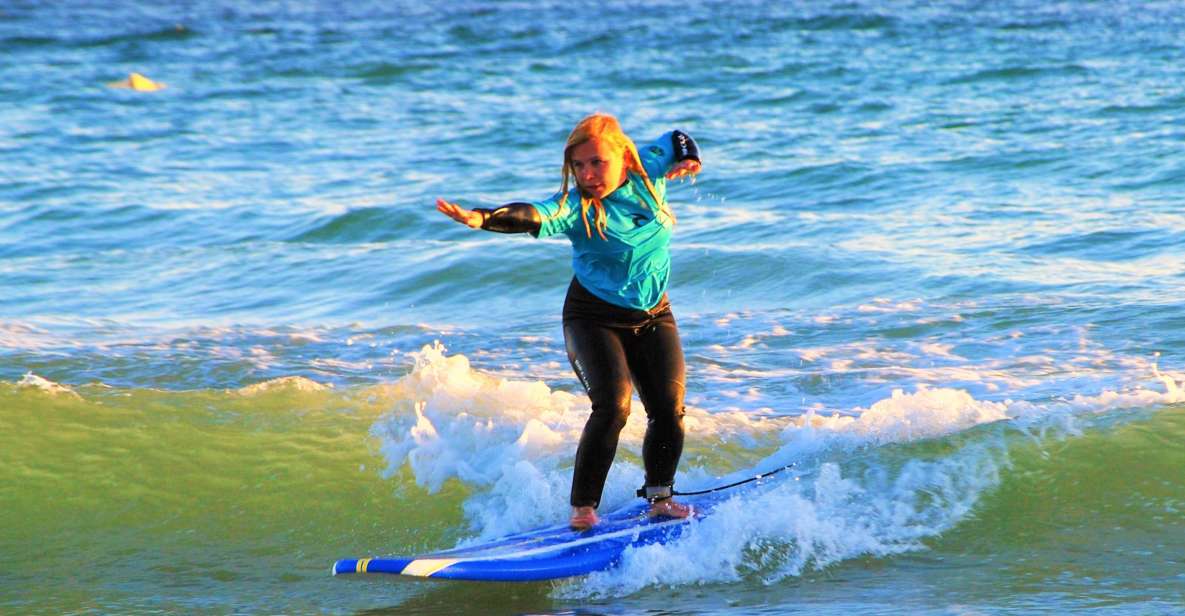 Albufeira: Surfing Lesson at Galé Beach - Lesson Details