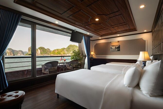All-Inclusive 2 Day/1 Night Halong Luxury Cruise, Meals, Cave, Kayaking,Swimming - Inclusions and Amenities
