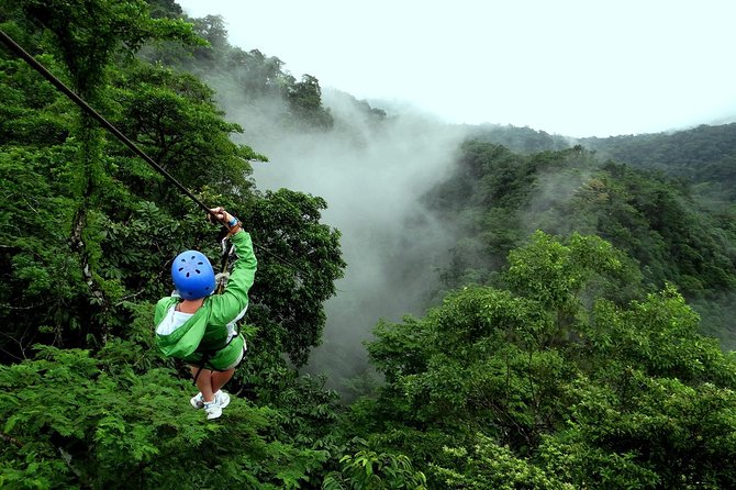 AMA Extreme 7 Zipline Cables in Arenal Above La Fortuna Waterfall - Inclusions of the Tour