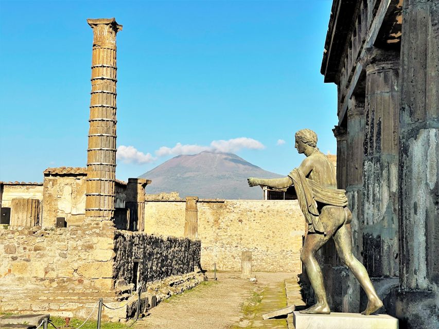 Amalfi Coast: Pompeii, Vesuvius, & Wine Tasting With Lunch - Duration and Group Size