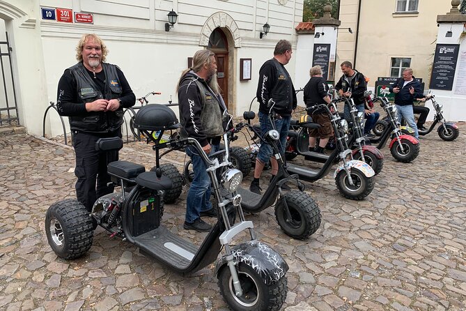 Amazing Electric Trike Tour of Prague, Live Guide Included - Inclusions