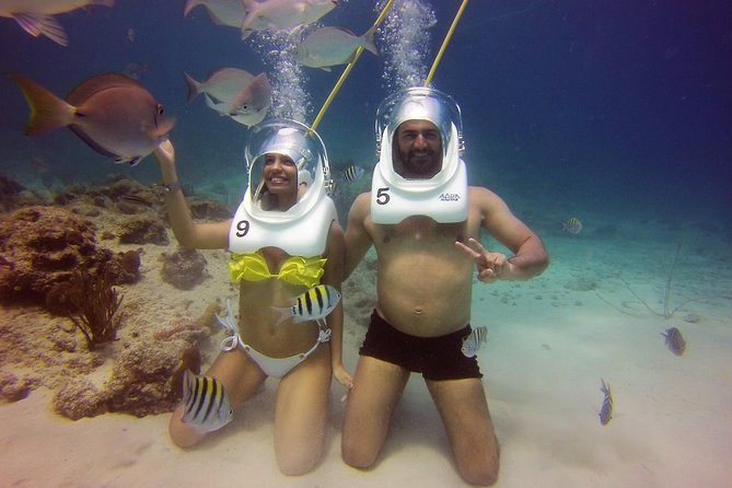 Aquanautas Helmet Diving in San Andres - Health and Safety Guidelines