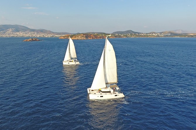 Athens Private Luxury Catamaran Cruise With Traditional Greek Meal and BBQ - Meal and Amenities