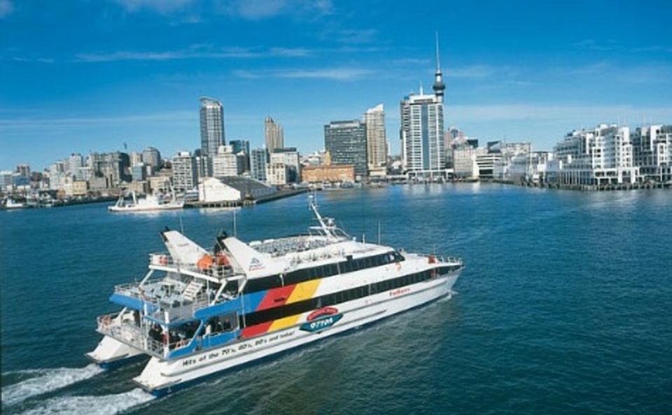 Auckland: Waiheke Island Fast Ferry Pass - Ferry Experience